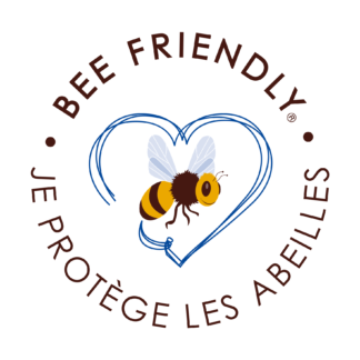 logo label Bee friendly