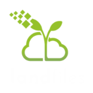 Logo Landfiles version blanche