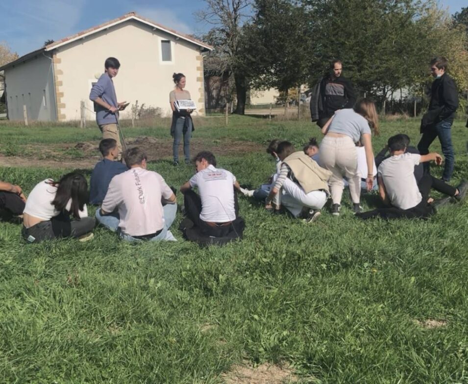 Lycée de bazas intervention auprès de lycéens