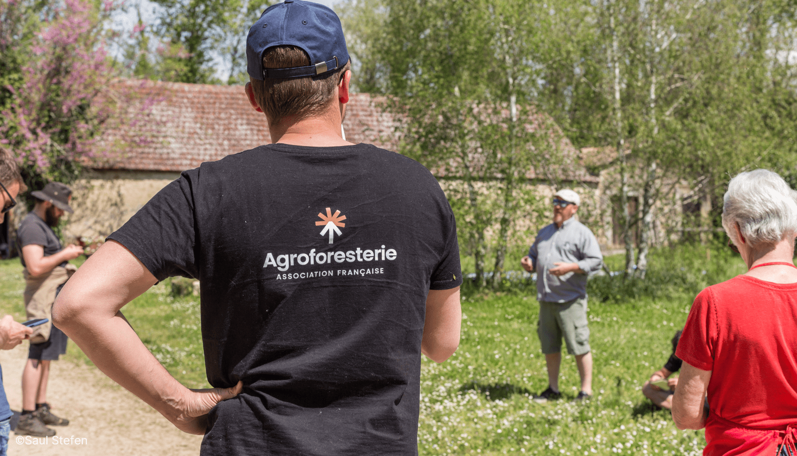 Les apprenants sur le terrain en Gironde.