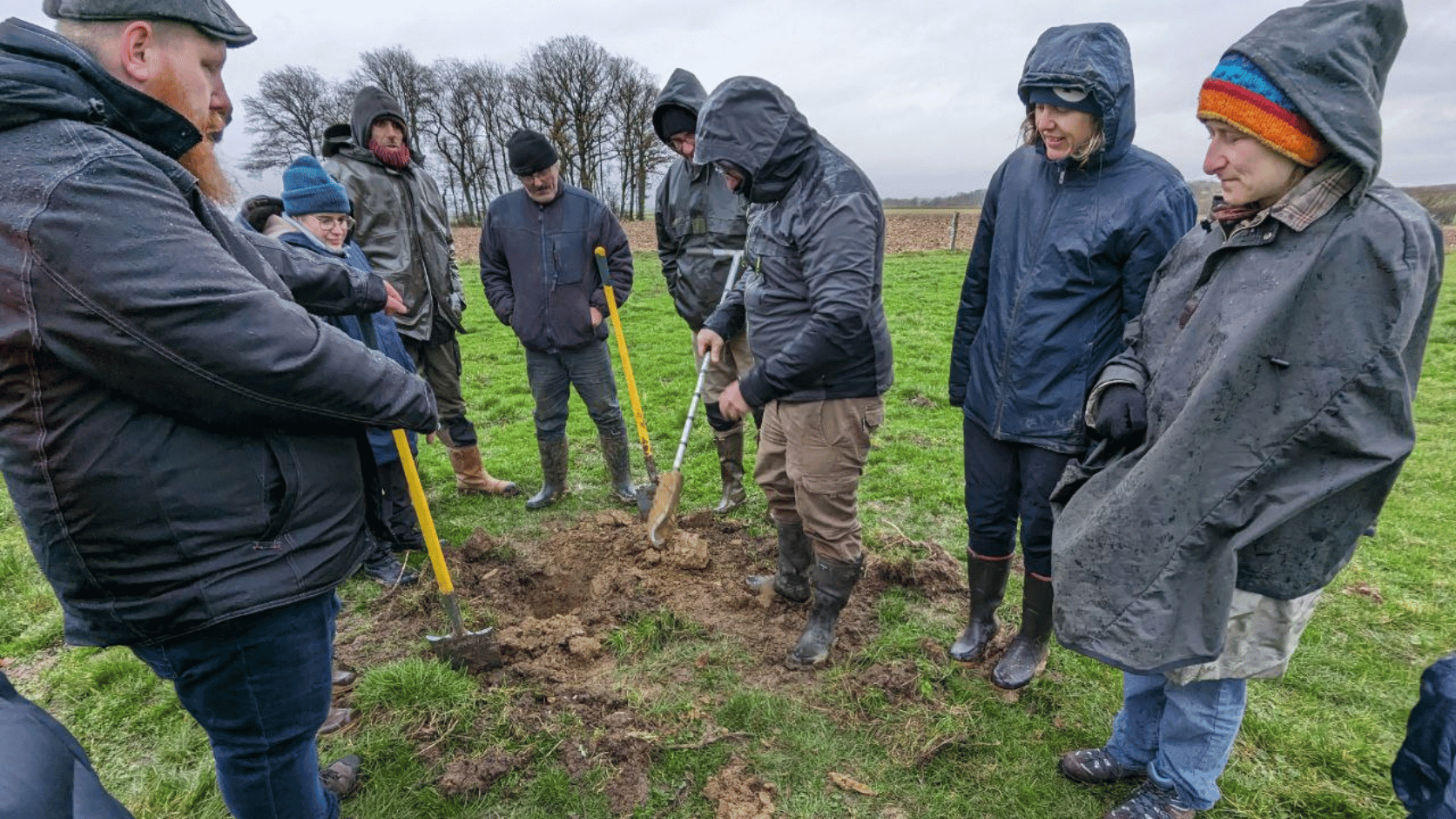 Session terrain pour les apprenants de l'EFA dans la Meuse.