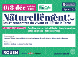 Affiche journées "Naturellement" de BioGée à Rouen