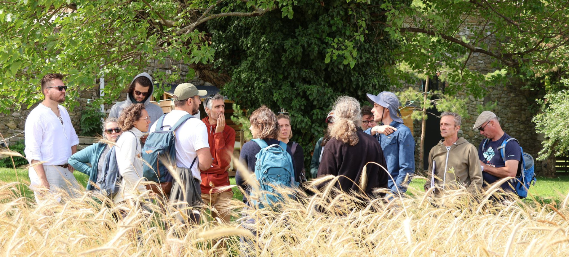 Stagiaires EFA en visite de ferme