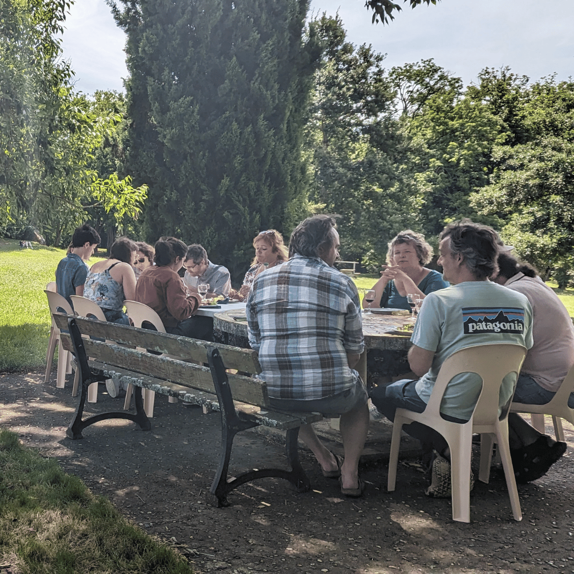 Pause repas journée CA-salariés