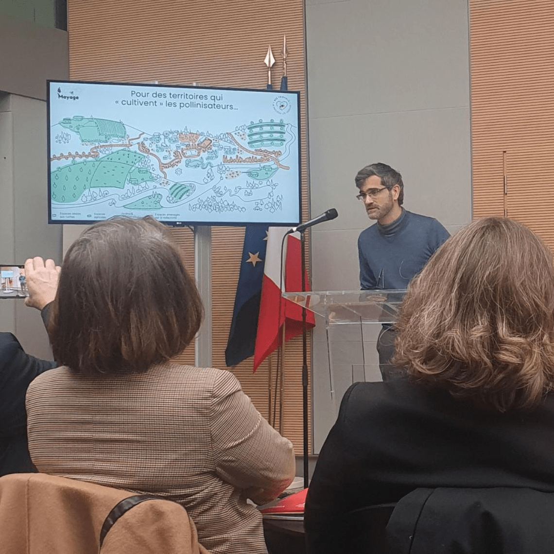Intervention de Fabien lors du colloque organisé par BEE FRIENDLY