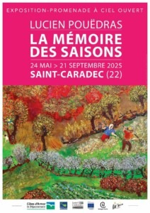 Affiche exposition "La mémoire des saisons"