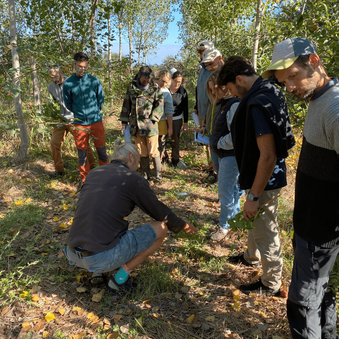 Groupe TESA 2025-2026 sur le terrain