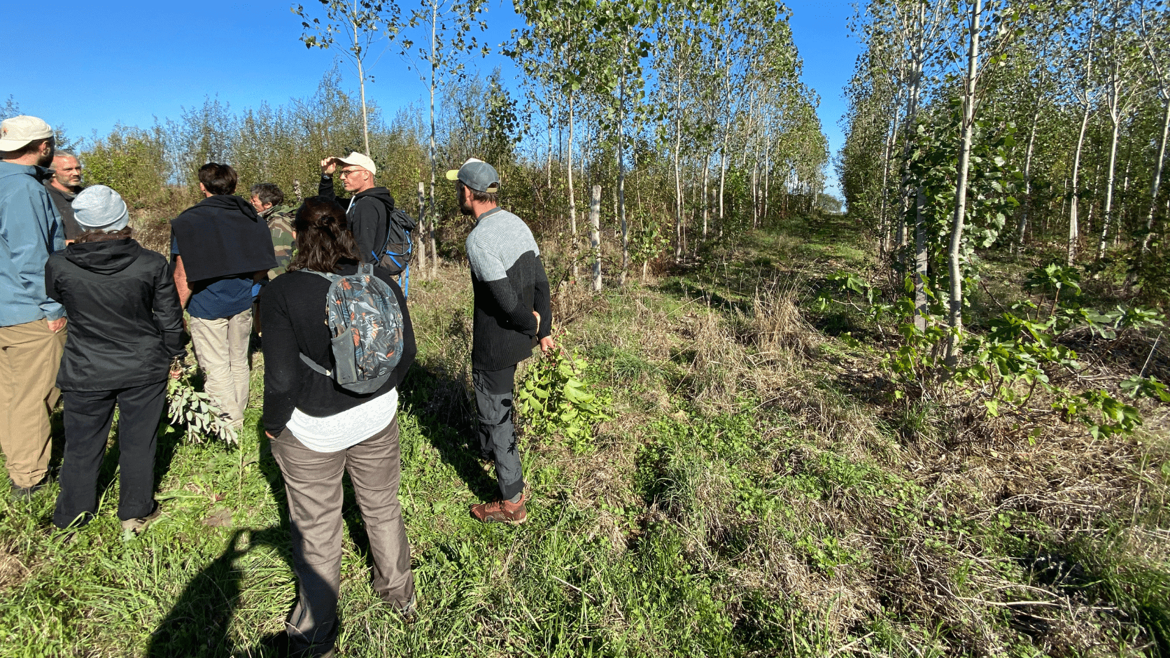 Groupe TESA sur le terrain