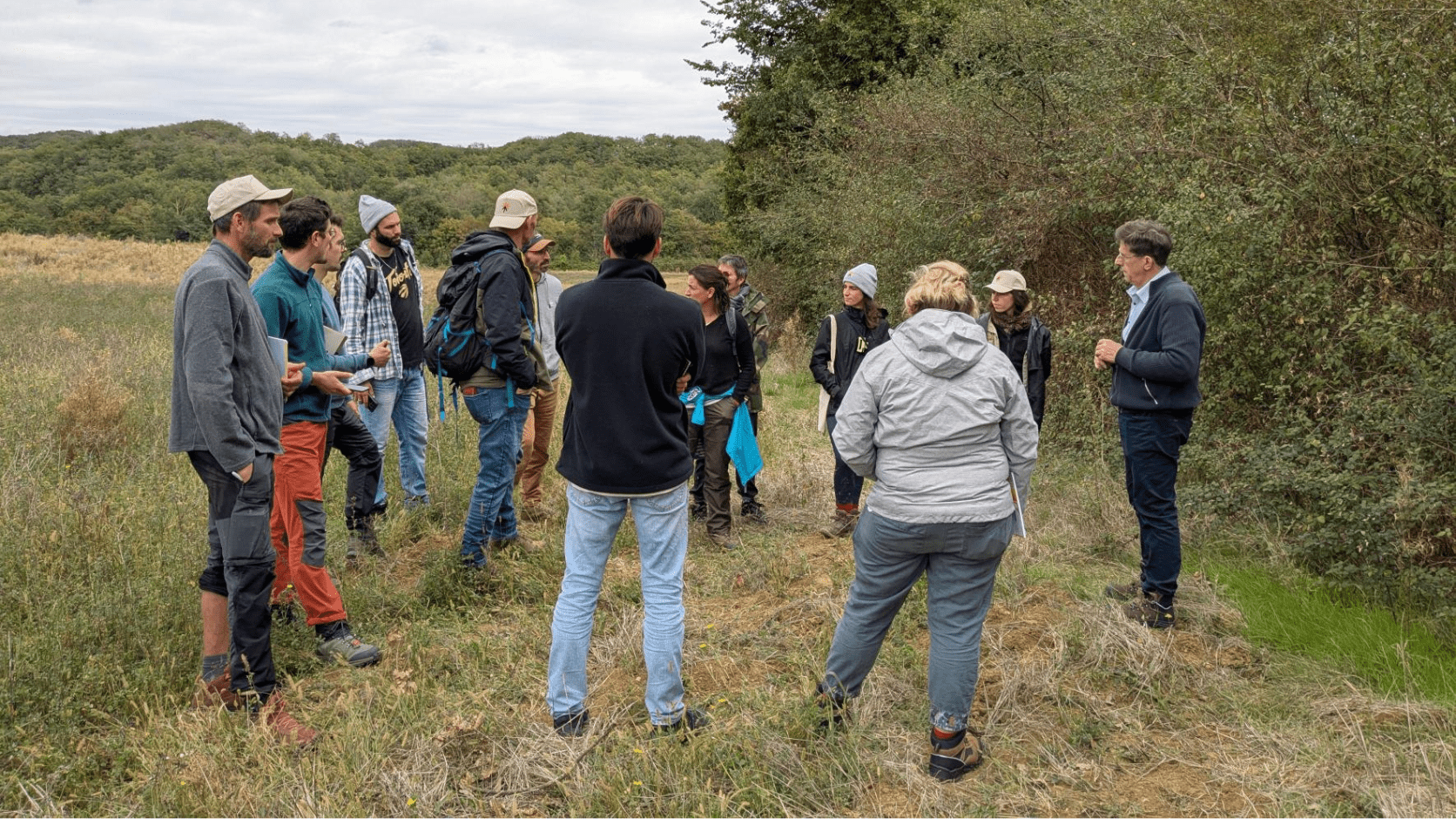 Groupe TESA sur le terrain