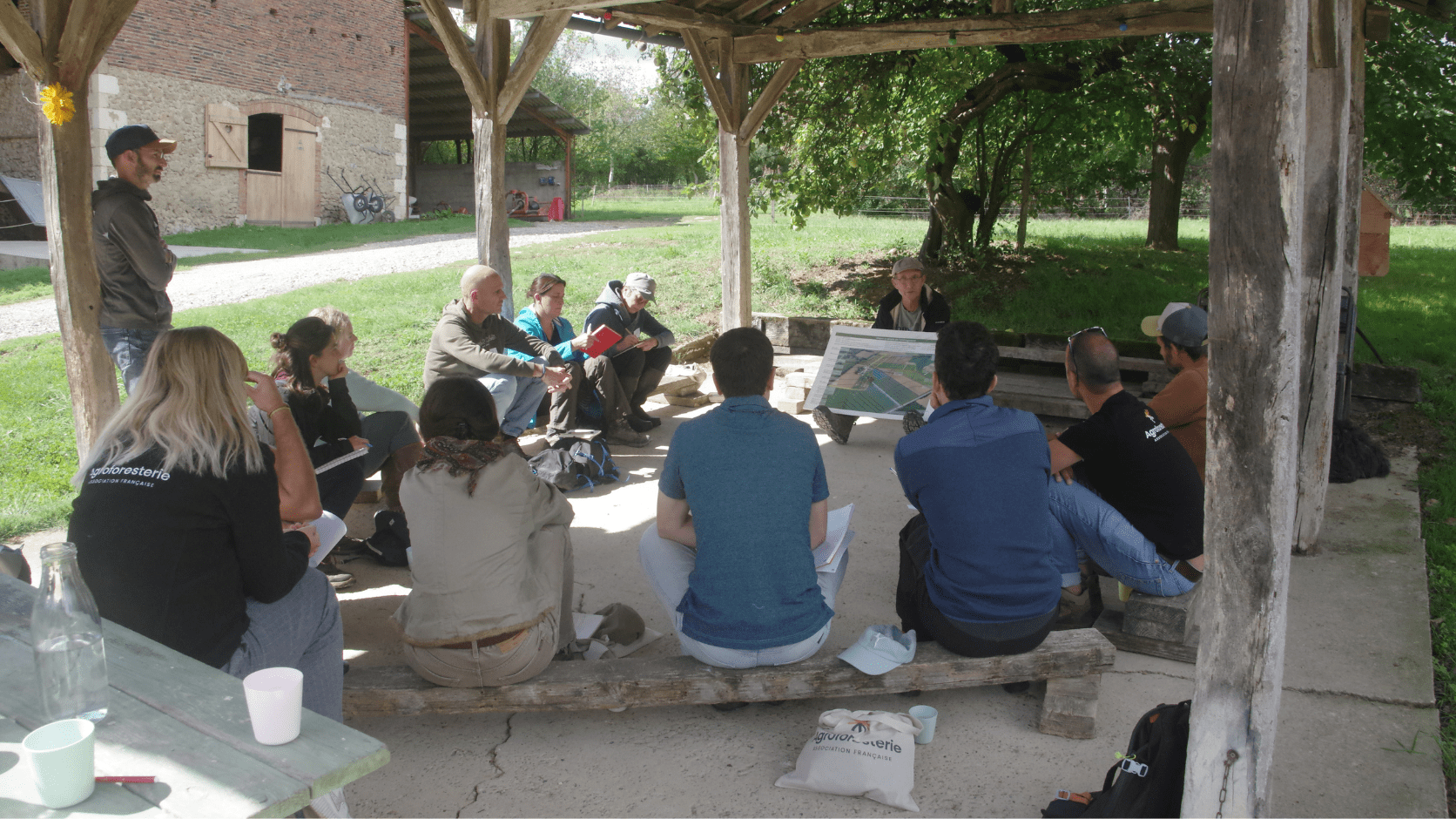 Groupe TESA sur le terrain