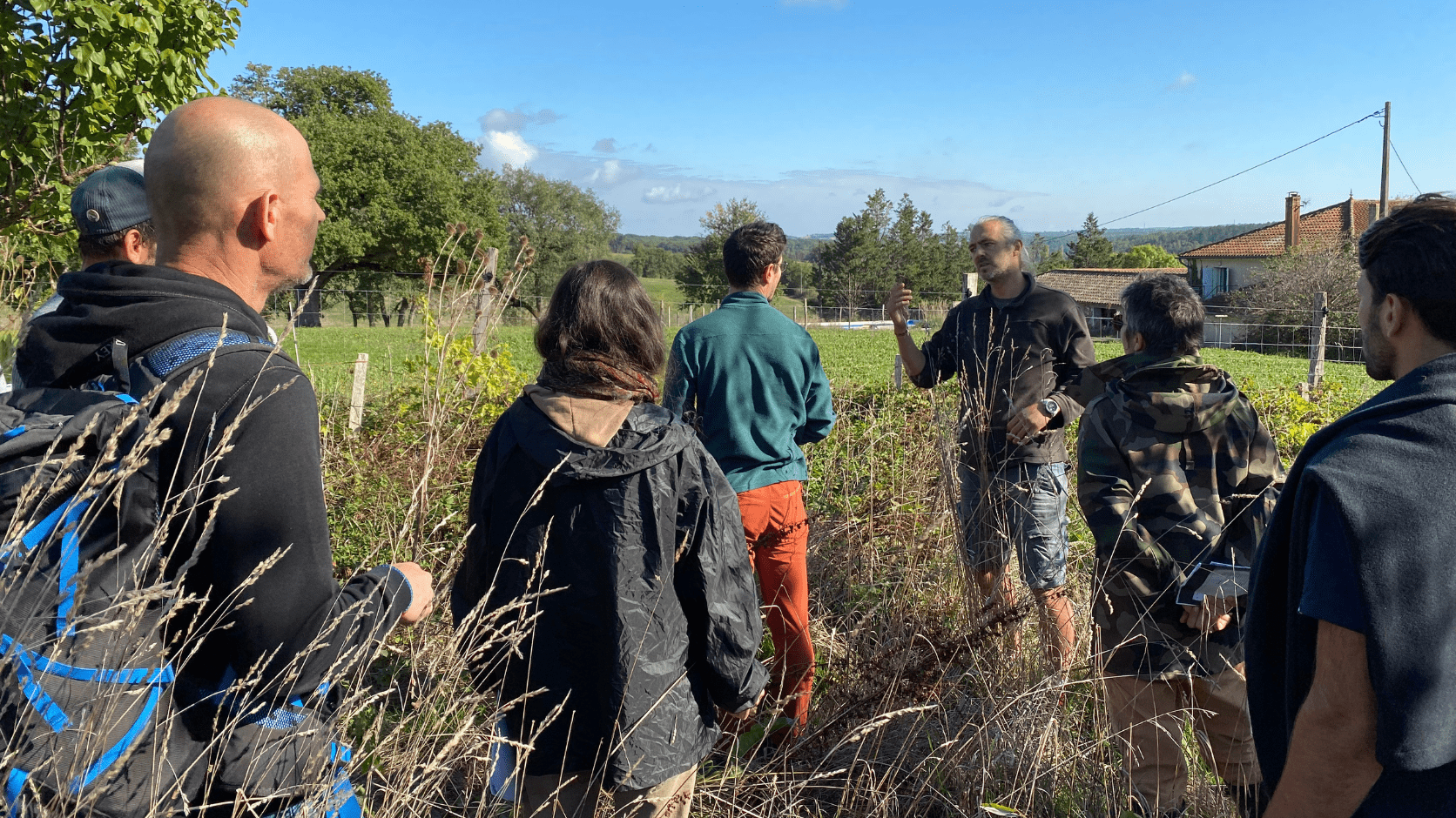Groupe TESA sur le terrain